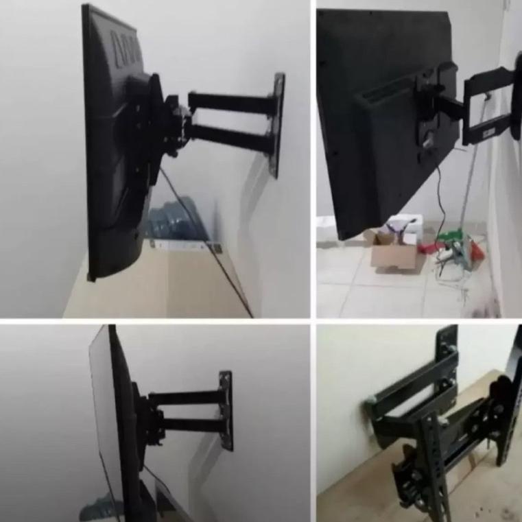 Terbaru 9.9 Bracket tv swivel ~ Bracket tv swivel 14 hingga 43 inci ~ Bracket tv swivel 32 inchi ~ B