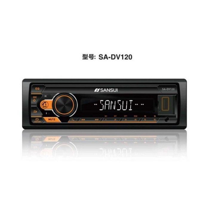 Promo Sansui Sa-Dv120 Deckless Mp3 Headunit Single Din Audio Mobil