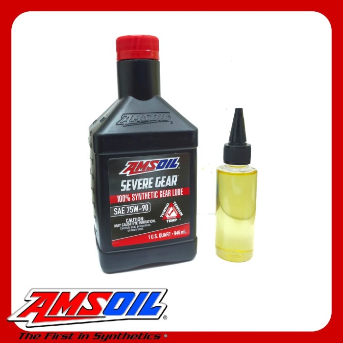 Amsoil Severe Gear SAE 75W-90 100% Synthetic Gear Lube best