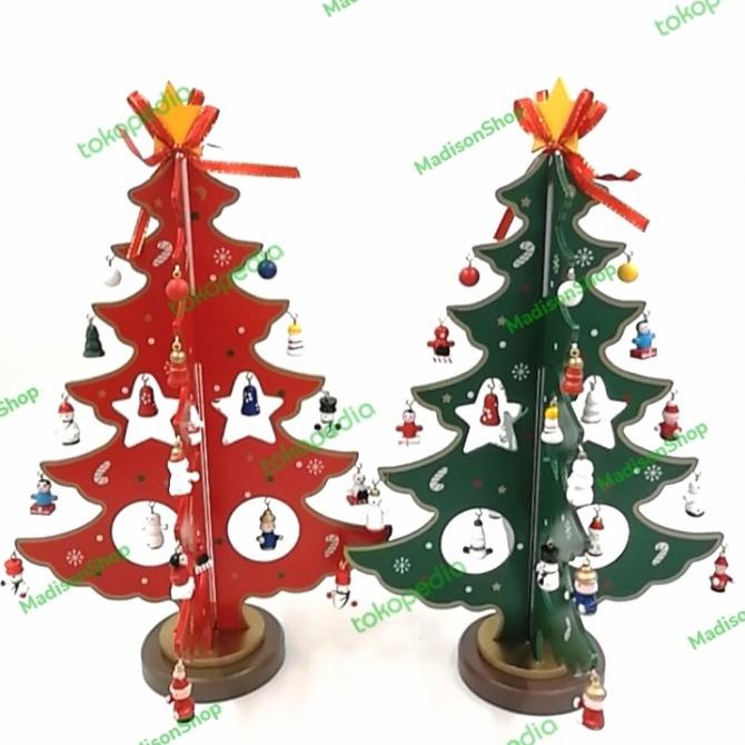 

Big Sale Pohon Natal Kayu Gantungan Santa Set Christmas Gift Kado Natal Murah Pengiriman Cepat