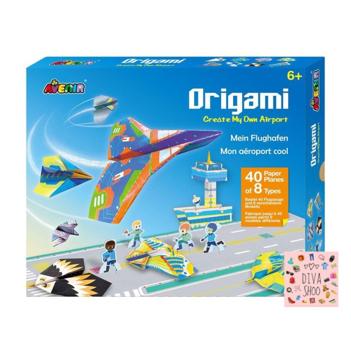 

AVENIR ORIGAMI CREATE MY OWN AIRPORT - MAINAN ORIGAMI