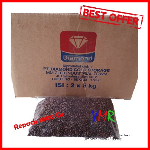 

Coklat Cokelat Chocolate Meses Meises Diamond Natural Repack 1KG