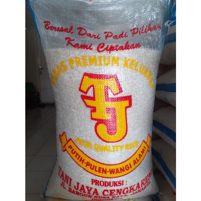 

Beras Pulen Cap Tani Jaya 20 KG
