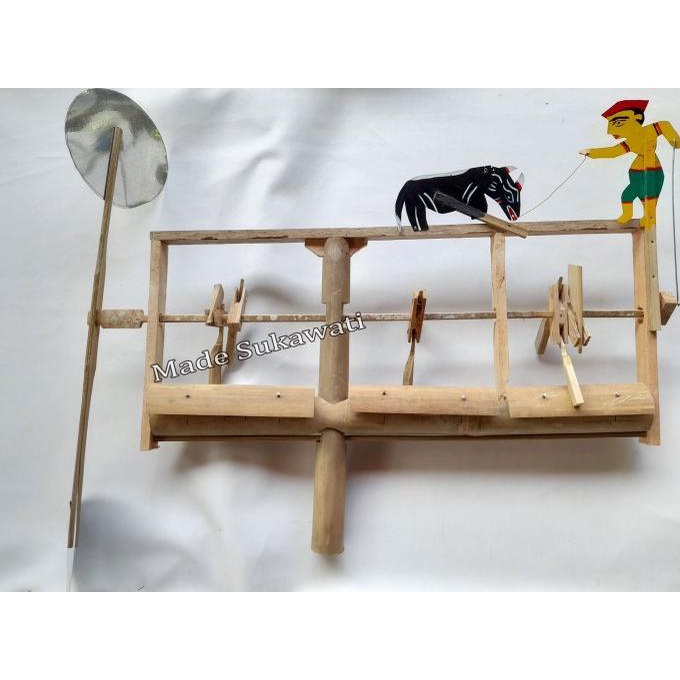 Silahkan Order] Kincir Angin Bambu 3nada Baling baling Pindekan bunyi Wind Chimes Bali