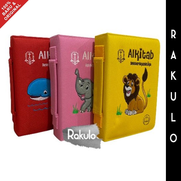 

ALKITAB ANAK KATOLIK DEUTEROKANONIKA SAMPUL ANIMAL SINGA GAJAH TB 034