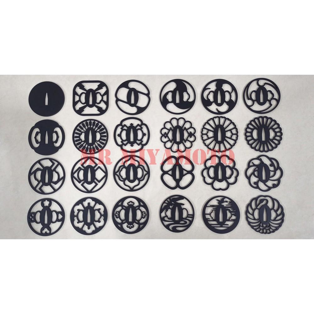 Tsuba dan Seppa Asesoris Untuk Pedang Samurai Katana Wakizashi Kodachi Tanto SHINKEN Best SEller
