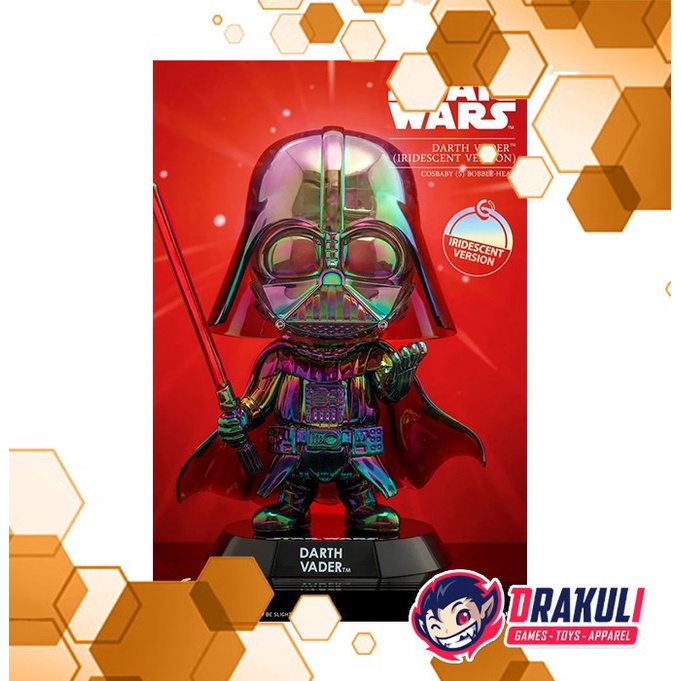 [Original] Cosbaby 1025 Star Wars - Darth Vader Iridescent Version Cosb1025 Terbatas