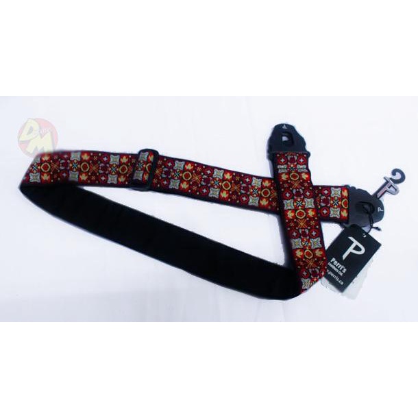 Perris XS OS Jacquard with lock end guitar strap