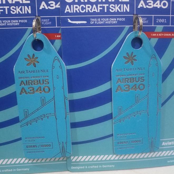 Aviation Tag Air Tahiti Nui Airbus A340 F-Ojtn
