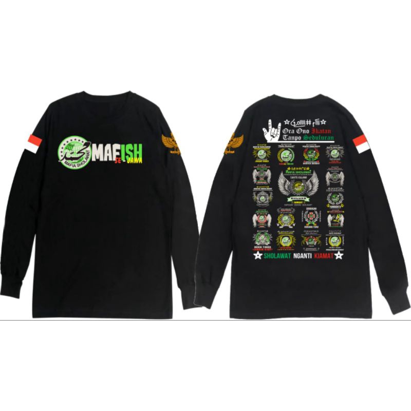 Kaos mafia sholawat panjang,kaos mafis sejawa panjang,kaos mafia sholawat