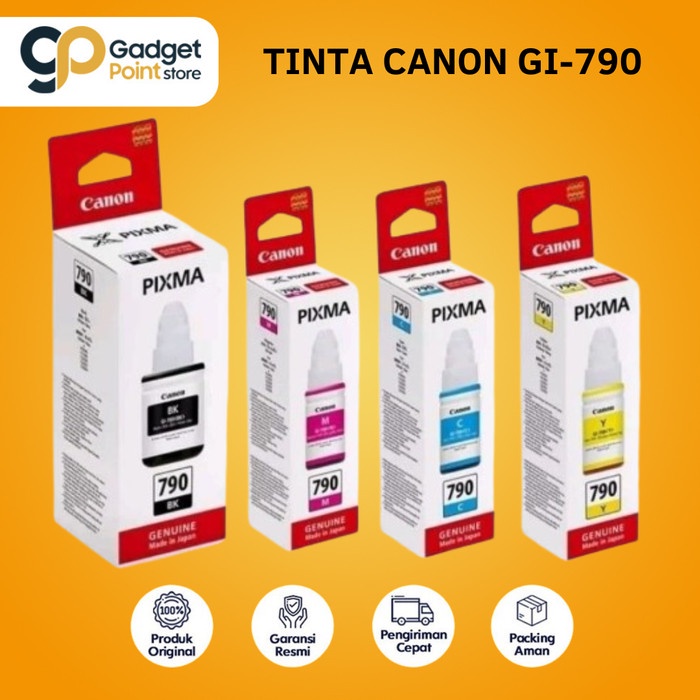 

TINTA PIXMA CANON GI-790 ORIGINAL ALL COLOUR