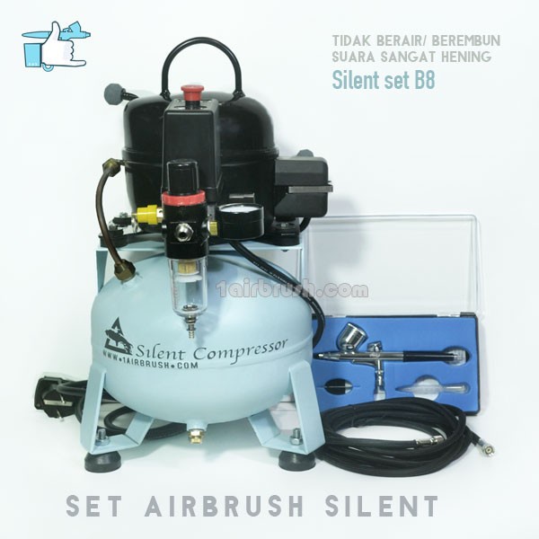 

Set Alat Airbrush dan Kompresor Silent