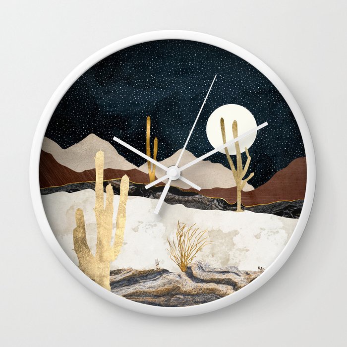 Jam Dinding Pemandangan Gurun