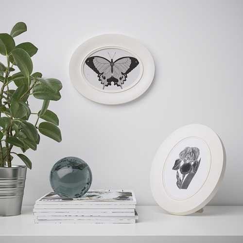 Promo Bingkai Foto Frame Oval Bulat Lingkaran Kaxholmen Retro Antik Vintage