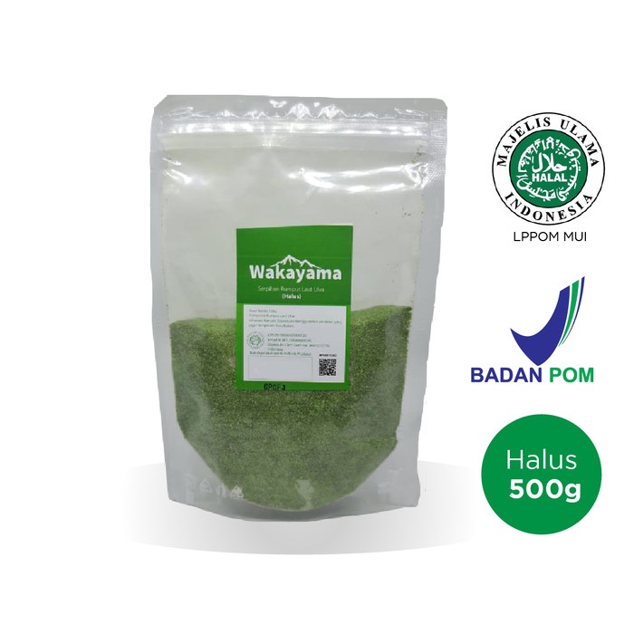 

Dimensi Aonori Rumput Laut - Nori Seaweed Bubuk 500G