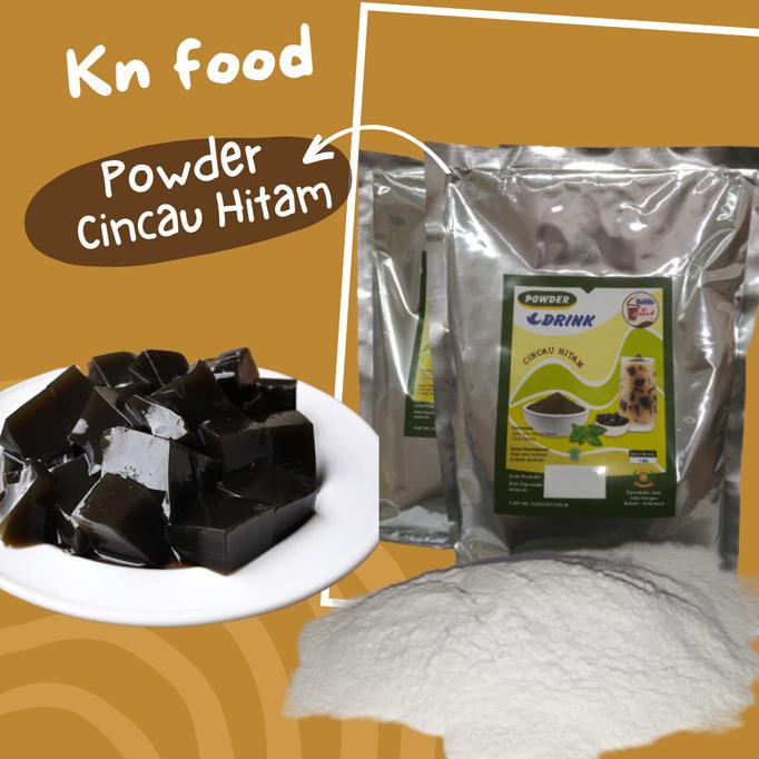 

Distributor Bubuk Cincau Hitam Instan kemasan Curah