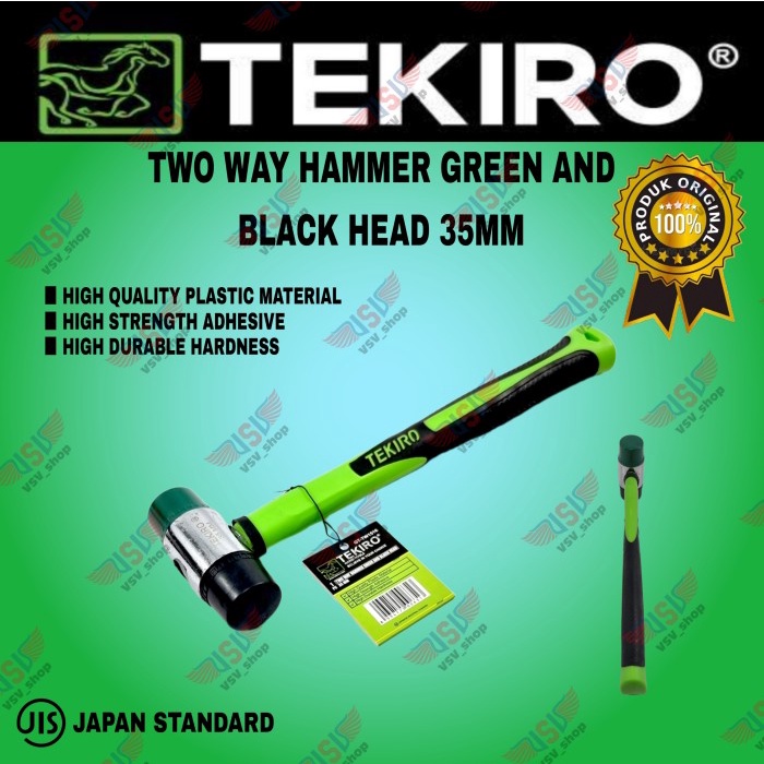 Promo Tekiro Palu Plastik Palu Karet Palu Kombinasi Plastik Dan Karet