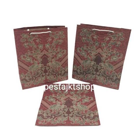 

Big Sale - PAPER BAG BATIK PERPACK (XL) 40x30x10 cm ,.