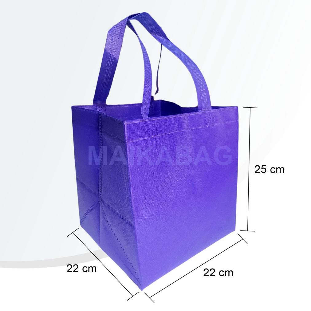 

Kekinian (12 Pcs) Tas Hajatan 22x22 cm / Tas Box Nasi / Tas Spunbond ,,