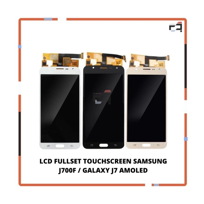LCD SAMSUNG J700F / J7 AMOLED / J7 2015 FULLSET TOUCHSCREEN