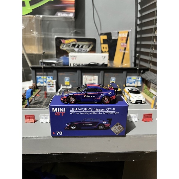 MINI GT - 70 LBWK R35 INTERSPORT 40th ANNIVERSARY