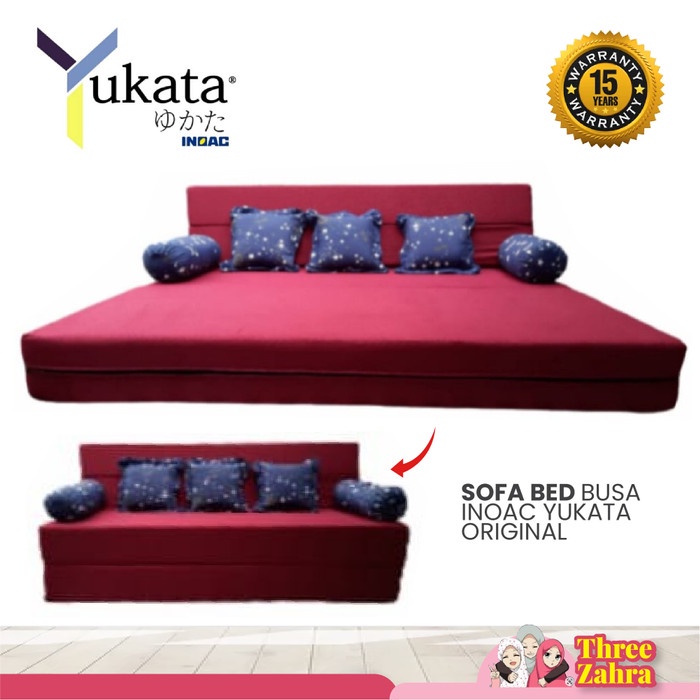 Terlaris Sofabed Busa Inoac Yukata Tebal 20Cm Garansi 15Th Sofa Bed Inoac Sofa