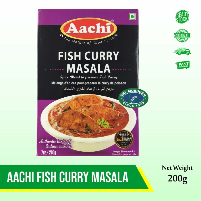 

>>>>>] AACHI FISH CURRY MASALA 200G