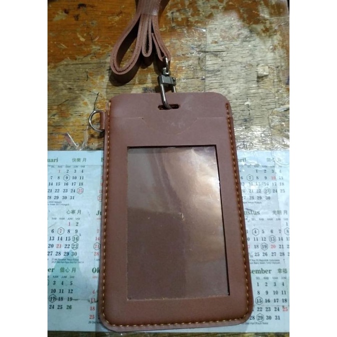 

AKASHMARKET !!! name tag holder 2 kartu custem Logo - TERLARIS !