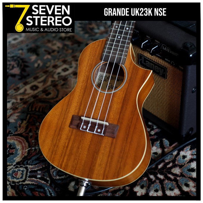 Ukulele - Grande Uk23 Electric Concert Cutaway Ukulele