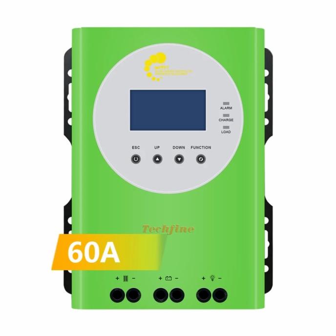 MPPT 60A solar charge controller SCC PV solar panel surya techfine