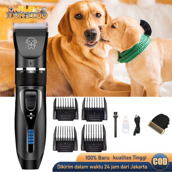 ALAT CUKUR BULU ANJING ELEKTRIK PENCUKUR BULU DOMBA PET DOG CLIPPER