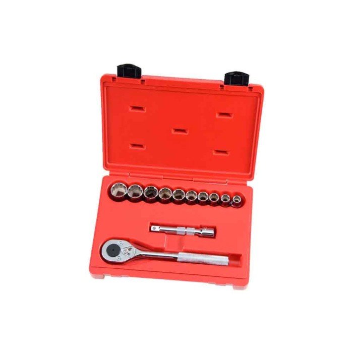 Proto 1/2" Drive 12 Piece Socket Set - 12 Point-J54116