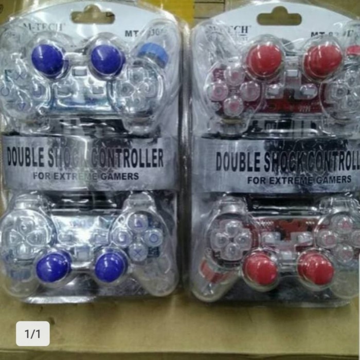 JOY STICK GAMEPAD STIK USB DOUBLE TRANSFARAN PC NB ORIGINAL