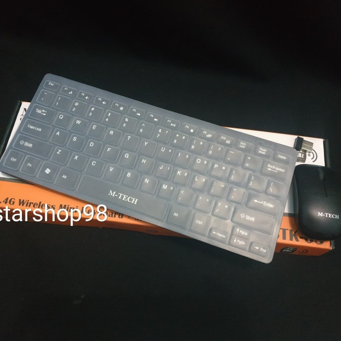 KEYBOARD WIRELES MOUSE WIRELES MINI M-TECH STK-03/MTECH STK03 ORIGINAL