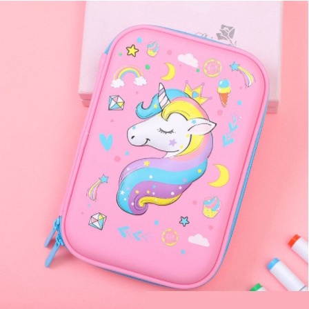 

Kotak Sil Unicorn Tempat Sil Hardtop 3D Timbul Kado Ultah Anak Perempuan