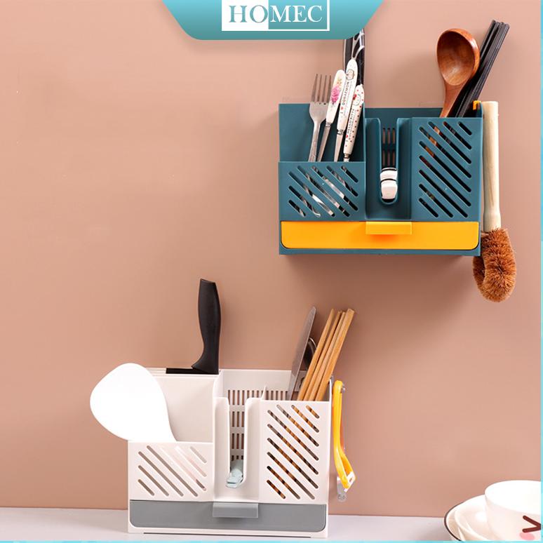 Tempat Sendok Gantung Estetik Rak Sendok Gantung Plastik Tempat Pisau Tempat Sendok Garpu Estetik Cu