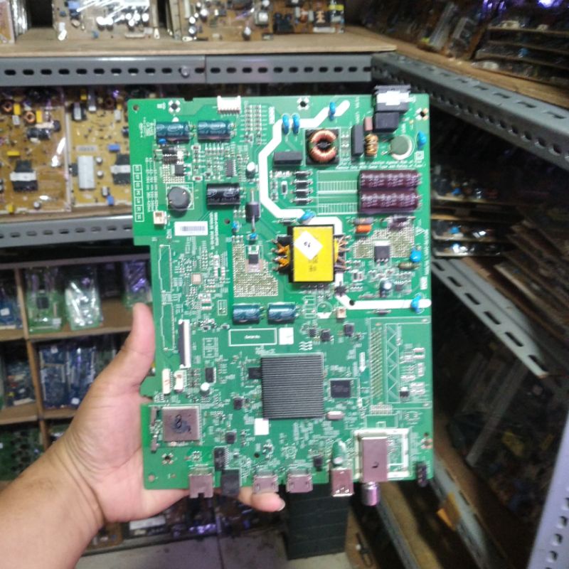 SANKEN SLE-40SH200SN MESIN TV - MOTHERBOARD - MB - MAINBOARD SMART TV LED SANKEN SLE-40SH200SN