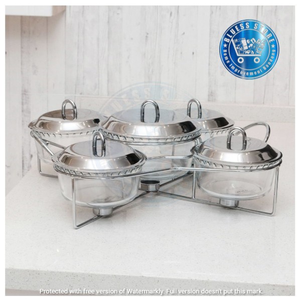 DELICIA SET PENGHANGAT MAKANAN WADAH TEMPAT SAJI CATERING PRASMANAN