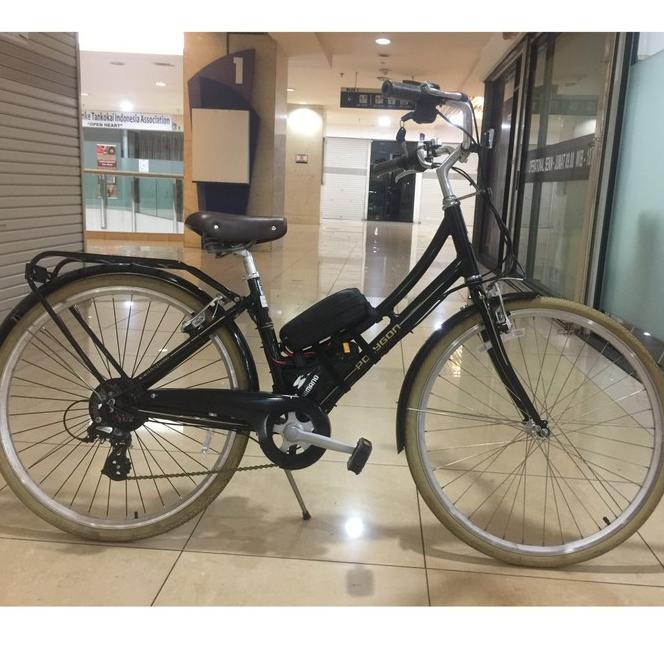 Set Ebike Kit Dinamo Bldc 36V 350W, Throttle Dan Handle Rem