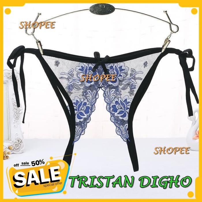G STRING OPEN LINGERIEHIASAN BORDIR BERGAYA SEXY TALI THONG C / G STRING OPEN LINGERIEHIASAN BORDIR 