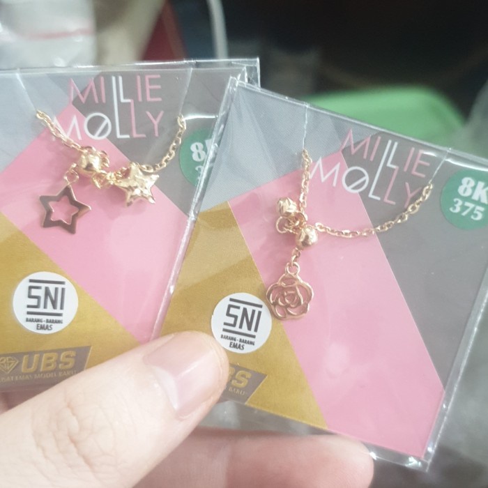 Cincin Serut Ubs Millie Molly 375 Besar Jumbo Kecil Murah All Size