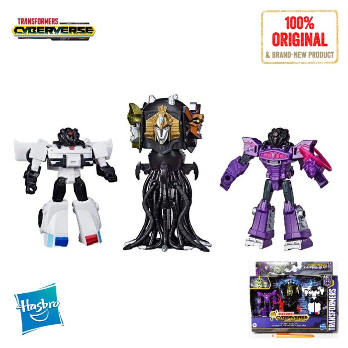 [Original] Transformers Cyberverse Battle For Cybertron Quintesson Cybertron Terbaru