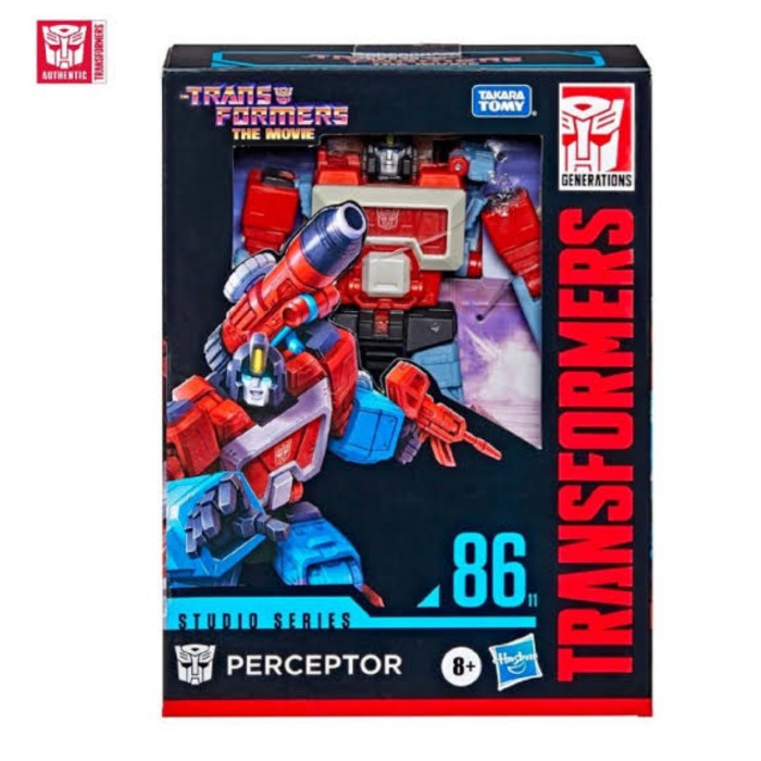 [Original] Transformers Studio Series 86 Perceptor Original Hasbro - Mainan Robot Bisa Sameday