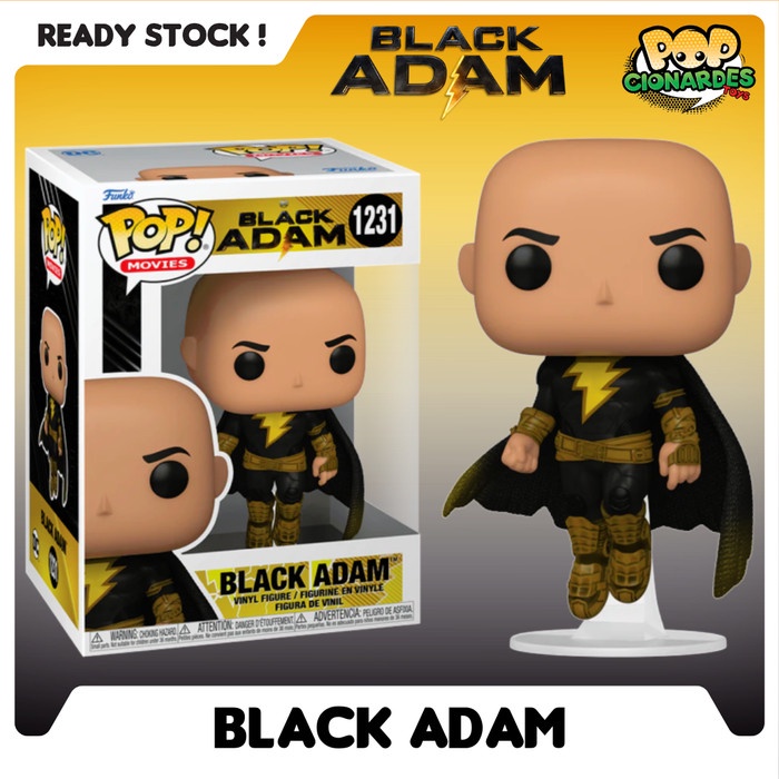 ✅Baru Funko Pop Dc - Black Adam - Black Adam #1231 Berkualitas