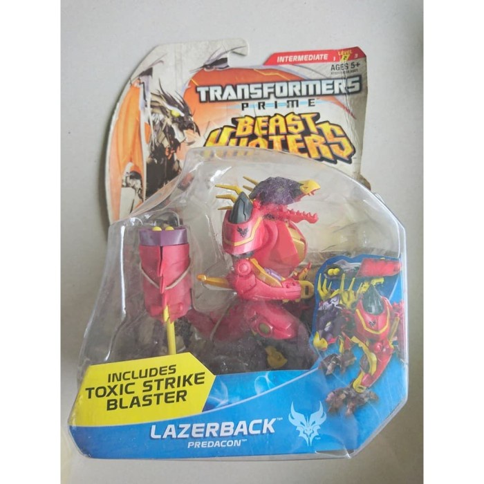 ✅Baru Transformers Beast Hunters Lazerback Terbaru