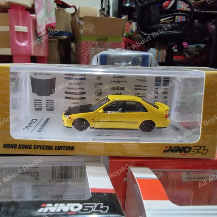 ✅COD Inno 64 Honda Civic Ferio Eg9 Yellow Hongkong Special Edition Terbatas