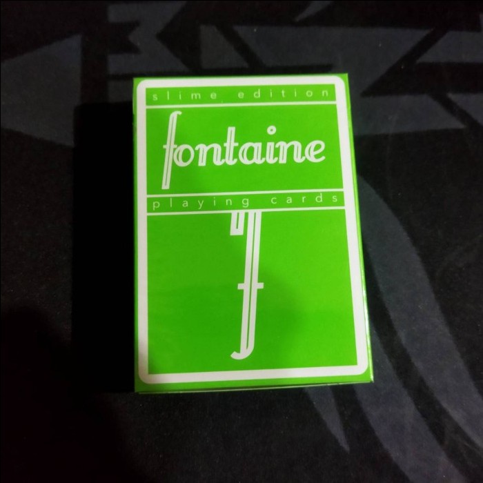 ✅COD Fontaine Slime Playing Card - Kartu Remi Terbatas