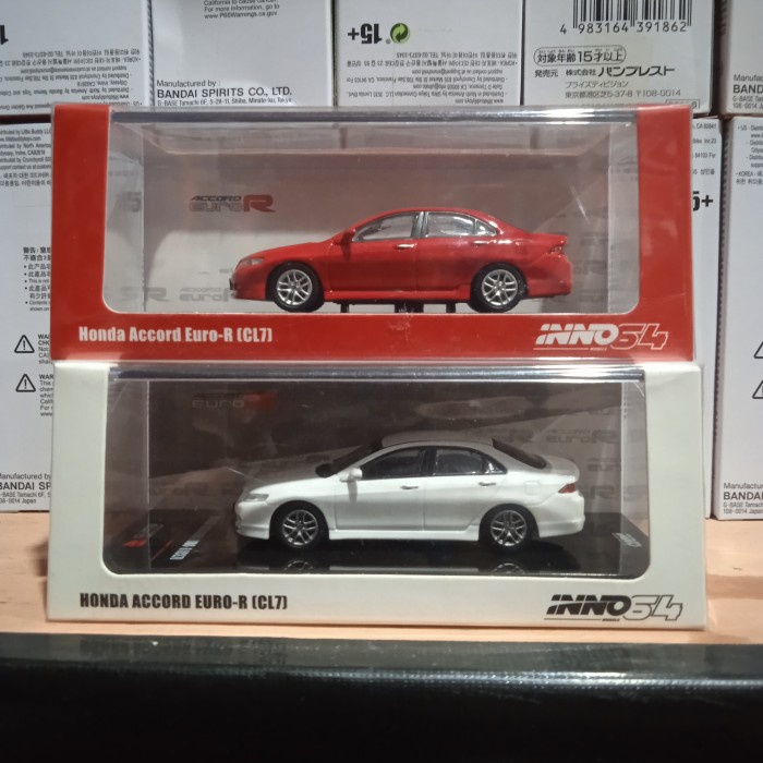 ✅New Inno64 Honda Accord Euro Red White Terbatas