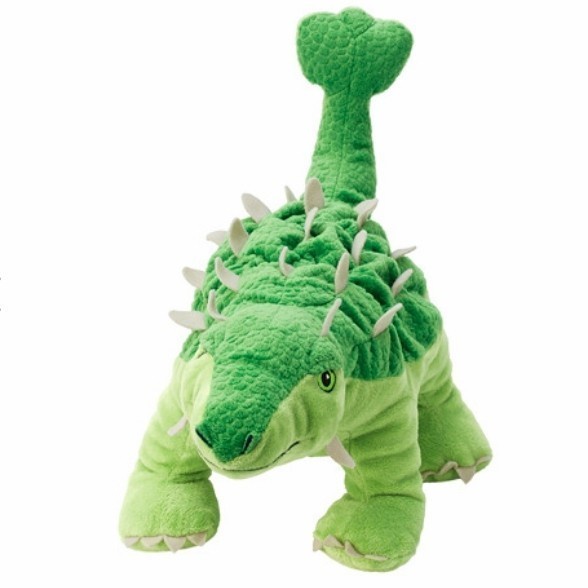 ✅New Ori Gl Boneka Dinosaurus Jenis Ankylosaurus Halus Ukuran 37Cm_Original Diskon