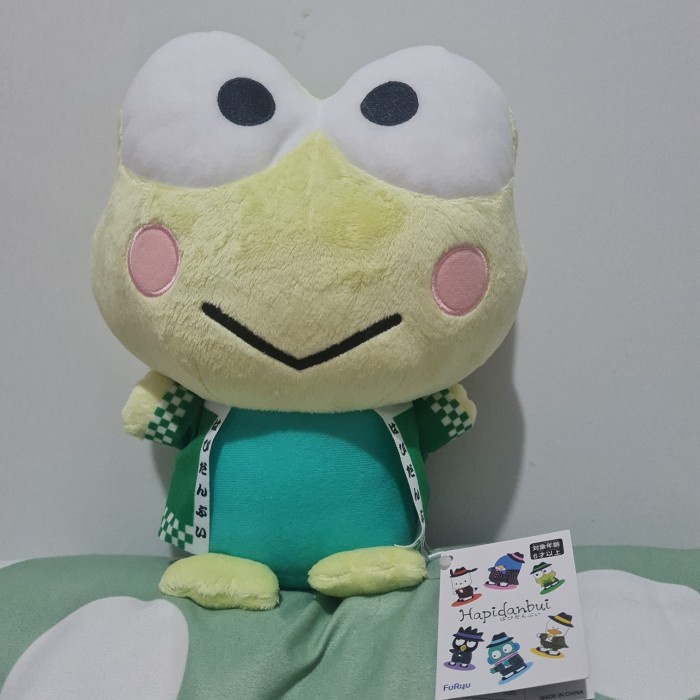 ✅New Ori Boneka Kerokeroppi Hapidanbui Sanrio Original Terbatas